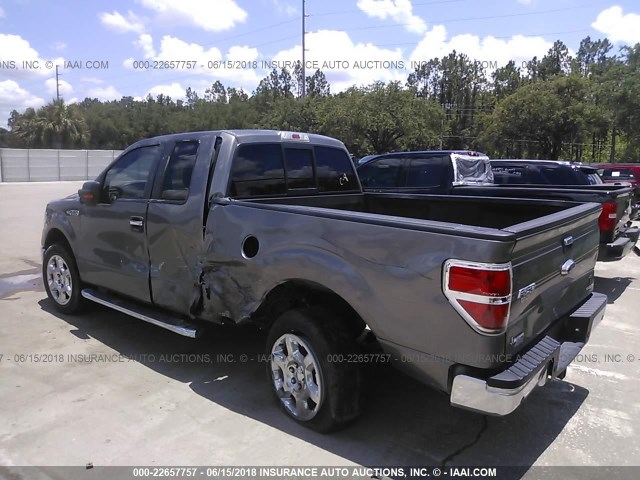 1FTFX1CF4EKF46016 - 2014 FORD F150 SUPER CAB GRAY photo 6