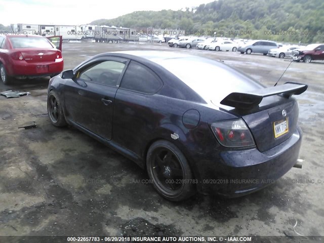 JTKDE177570163158 - 2007 TOYOTA SCION TC 深蓝色 照片 3