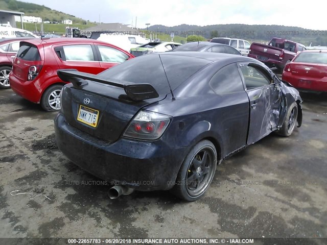 JTKDE177570163158 - 2007 TOYOTA SCION TC 深蓝色 照片 4