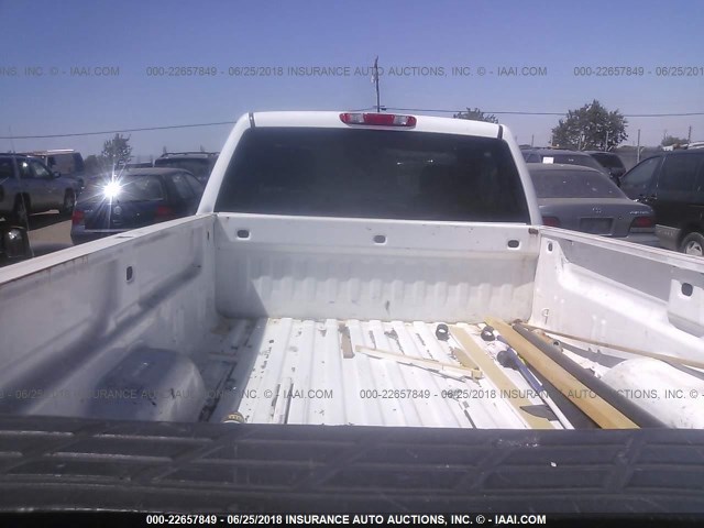 1GTN1TEX5DZ183455 - 2013 GMC SIERRA C1500 WHITE photo 8