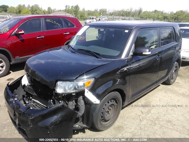 JTLZE4FE2C1142033 - 2012 TOYOTA SCION XB შავი ფოტო 2