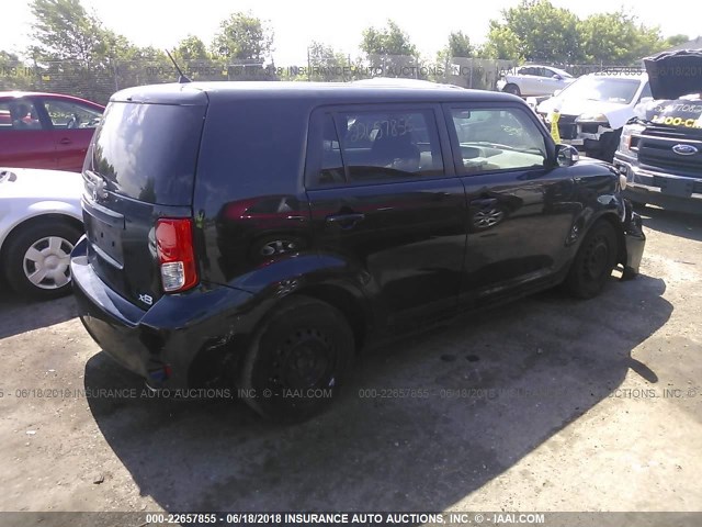 JTLZE4FE2C1142033 - 2012 TOYOTA SCION XB შავი ფოტო 4
