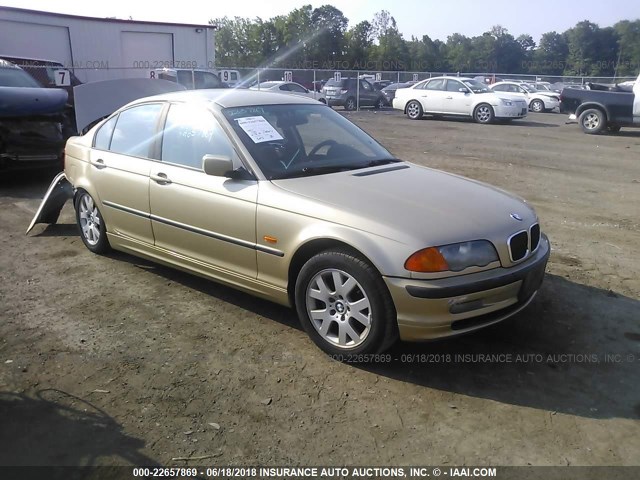 WBAAM3348YKC72739 - 2000 BMW 323 I GOLD photo 1