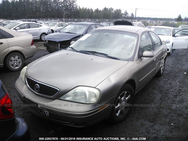 1MEFM50263A616277 - 2003 MERCURY SABLE GS GOLD photo 2