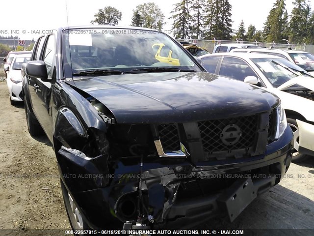 1N6AD0ER9HN744952 - 2017 NISSAN FRONTIER S/SV/SL/PRO-4X BLACK photo 1