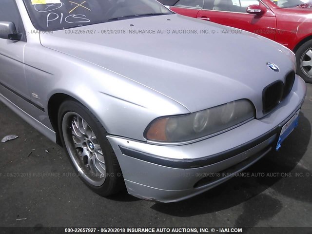 WBADT634X2CH90287 - 2002 BMW 530 I AUTOMATIC SILVER photo 6