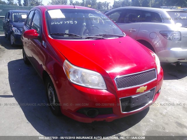 KL1TD6DE5BB127237 - 2011 CHEVROLET AVEO LS/LT 红色 照片 6