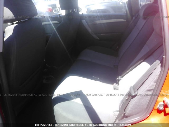 KL1TD6DE5BB127237 - 2011 CHEVROLET AVEO LS/LT 红色 照片 8