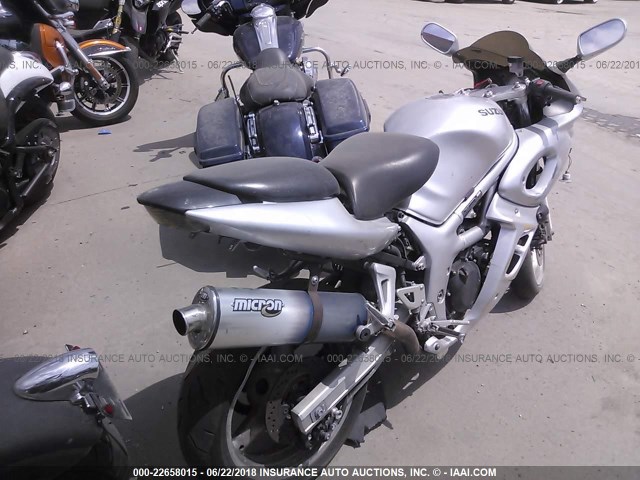 JS1VP52AX22103853 - 2002 SUZUKI SV650 S SILVER photo 4