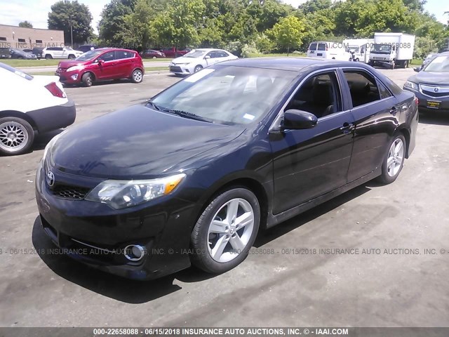4T1BF1FK6CU047841 - 2012 TOYOTA CAMRY SE/LE/XLE 黑色 照片 2