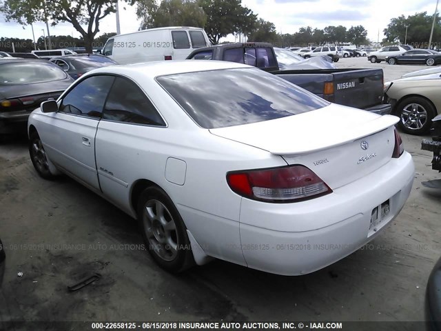 2T1CF22P6XC240364 - 1999 TOYOTA CAMRY SOLARA SE/SLE WHITE photo 3