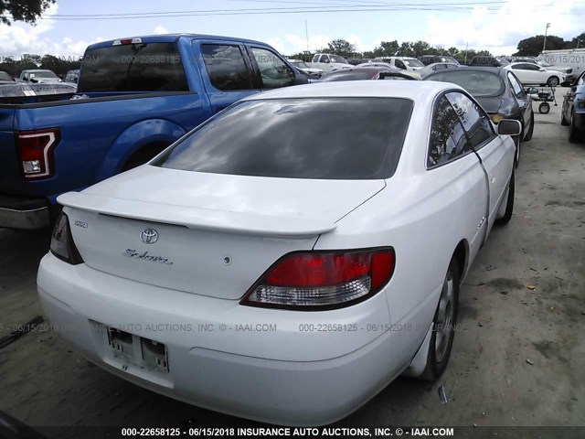 2T1CF22P6XC240364 - 1999 TOYOTA CAMRY SOLARA SE/SLE თეთრი ფოტო 4