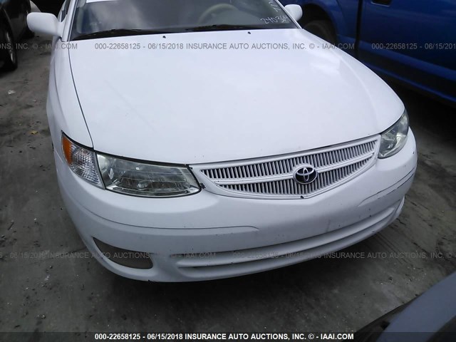 2T1CF22P6XC240364 - 1999 TOYOTA CAMRY SOLARA SE/SLE WHITE photo 6