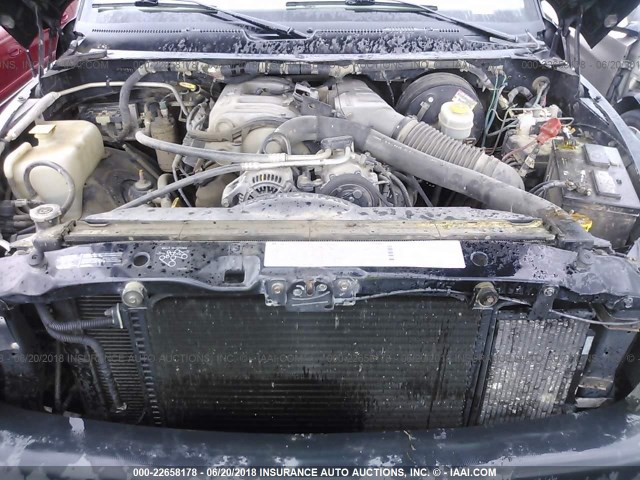 3B7KF26W4WM211755 - 1998 DODGE RAM 2500 BLACK photo 10