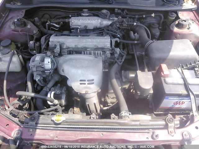 4T1BG22KXVU029399 - 1997 TOYOTA CAMRY CE/LE/XLE 栗色 照片 10