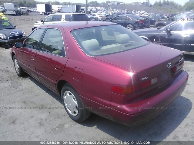 4T1BG22KXVU029399 - 1997 TOYOTA CAMRY CE/LE/XLE 栗色 照片 3