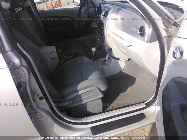 3A4FY58B97T571712 - 2007 CHRYSLER PT CRUISER TOURING SILVER photo 5