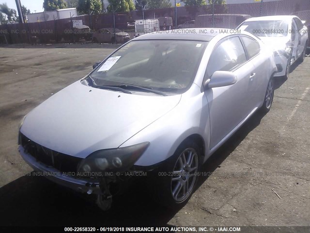 JTKDE167180263230 - 2008 TOYOTA SCION TC 银色 照片 2