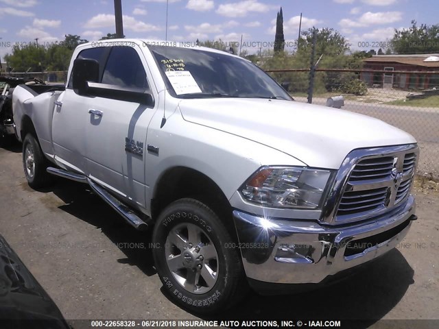 3C6TR5DT5EG160891 - 2014 RAM 2500 SLT WHITE photo 1