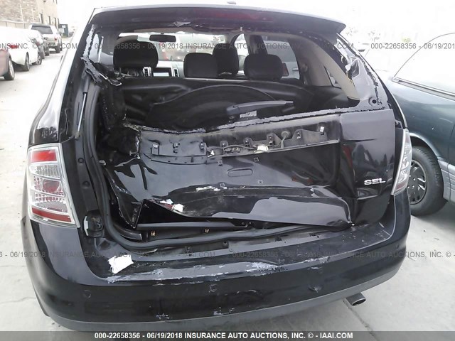 2FMDK39C07BB57462 - 2007 FORD EDGE SEL PLUS BLACK photo 6