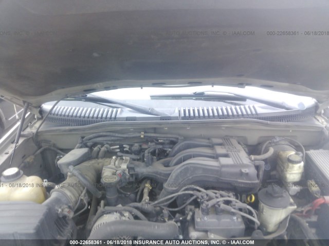1FMZU62KX5UB00339 - 2005 FORD EXPLORER XLS/XLS SPORT TAN photo 10