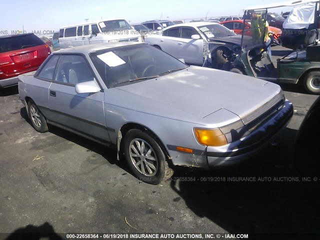 JT2ST65C5H7179654 - 1987 TOYOTA CELICA GT-S SILVER photo 1