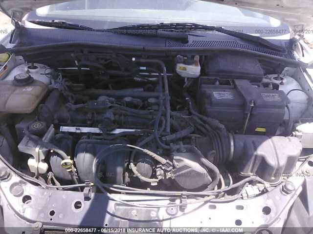 1FAHP34N57W170101 - 2007 FORD FOCUS ZX4/S/SE/SES 白色 照片 10