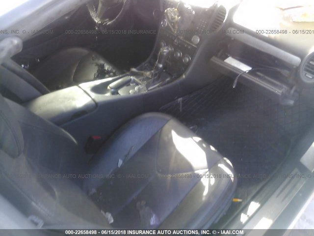 WDBWK54F79F192817 - 2009 MERCEDES-BENZ SLK 300 WHITE photo 5