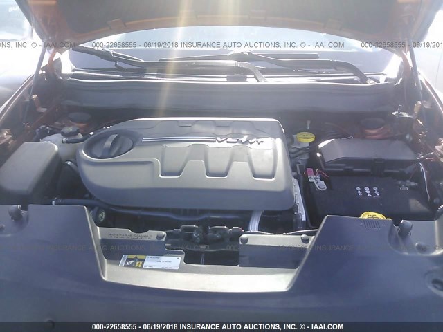 1C4PJMBS5GW219173 - 2016 JEEP CHEROKEE TRAILHAWK 橙色 照片 10