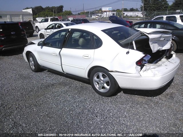 1FAFP55S14A106685 - 2004 FORD TAURUS SES WHITE photo 3