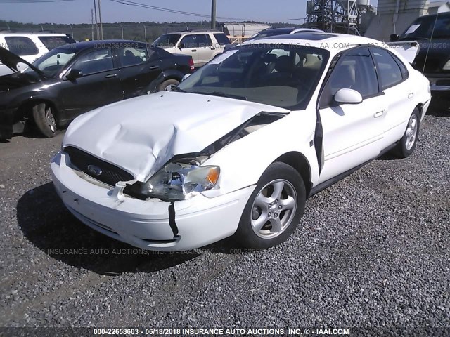 1FAFP55S14A106685 - 2004 FORD TAURUS SES WHITE photo 6