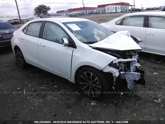 2T1BURHEXHC961739 - 2017 TOYOTA COROLLA L/LE/XLE/SE/XSE WHITE photo 1