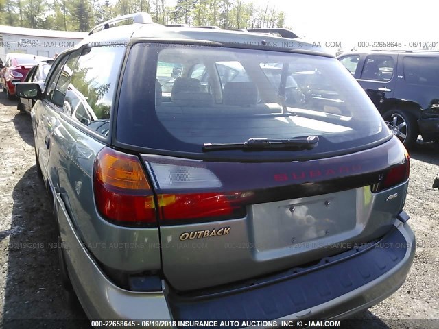 4S3BH675137625086 - 2003 SUBARU LEGACY OUTBACK AWP 绿色 照片 3
