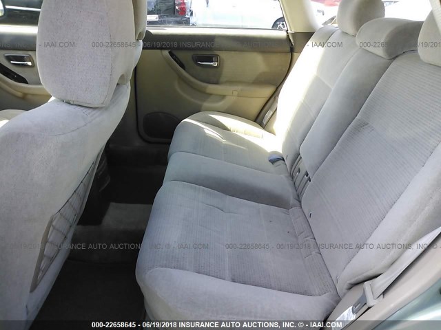 4S3BH675137625086 - 2003 SUBARU LEGACY OUTBACK AWP 绿色 照片 8