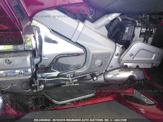 1HFSC47023A206499 - 2003 HONDA GL1800 წითელი ფოტო 9