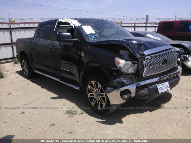 5TFDW5F10DX314533 - 2013 TOYOTA TUNDRA CREWMAX SR5 BLACK photo 1