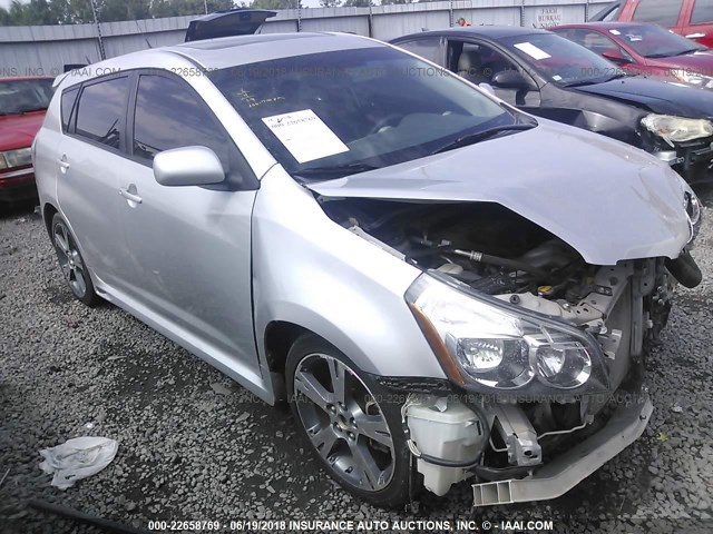 5Y2SR67059Z412382 - 2009 PONTIAC VIBE GT SILVER photo 1