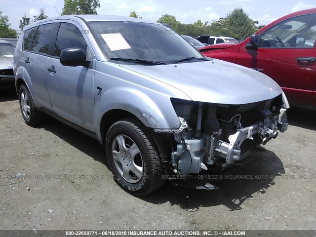 JA4MS31XX7U009567 - 2007 MITSUBISHI OUTLANDER ES/LS ვერცხლისფერი ფოტო 1