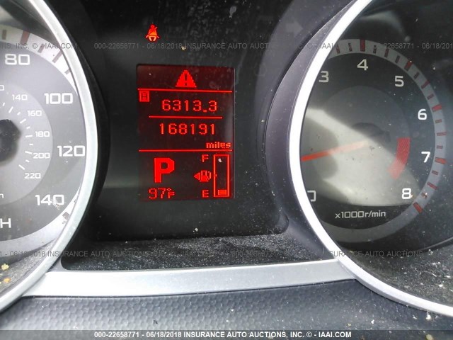 JA4MS31XX7U009567 - 2007 MITSUBISHI OUTLANDER ES/LS ვერცხლისფერი ფოტო 7