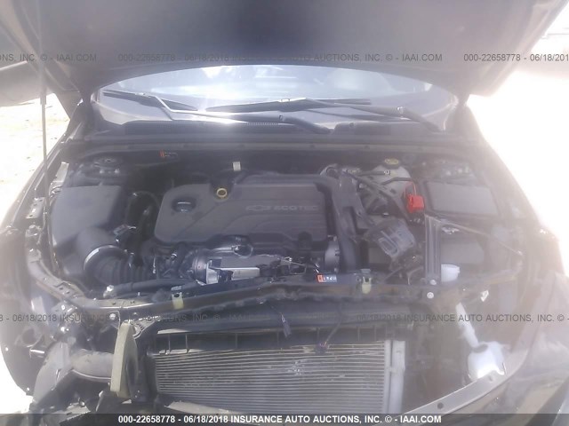 1G1ZB5STXJF110504 - 2018 CHEVROLET MALIBU LS შავი ფოტო 10