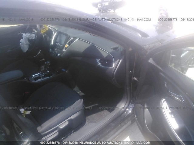 1G1ZB5STXJF110504 - 2018 CHEVROLET MALIBU LS შავი ფოტო 5