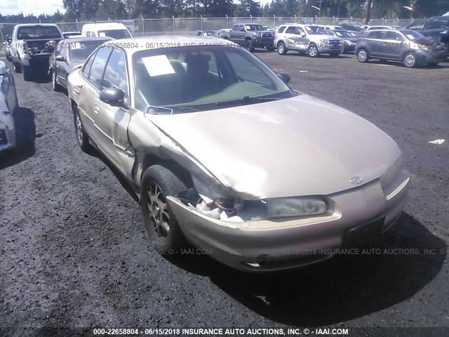 1G3WH52H7YF190262 - 2000 OLDSMOBILE INTRIGUE GX GOLD photo 1