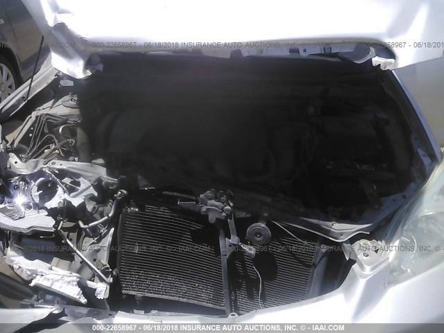 2T1KY32E14C203759 - 2004 TOYOTA COROLLA MATRIX XRS SILVER photo 10