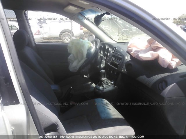 2T1KY32E14C203759 - 2004 TOYOTA COROLLA MATRIX XRS SILVER photo 5