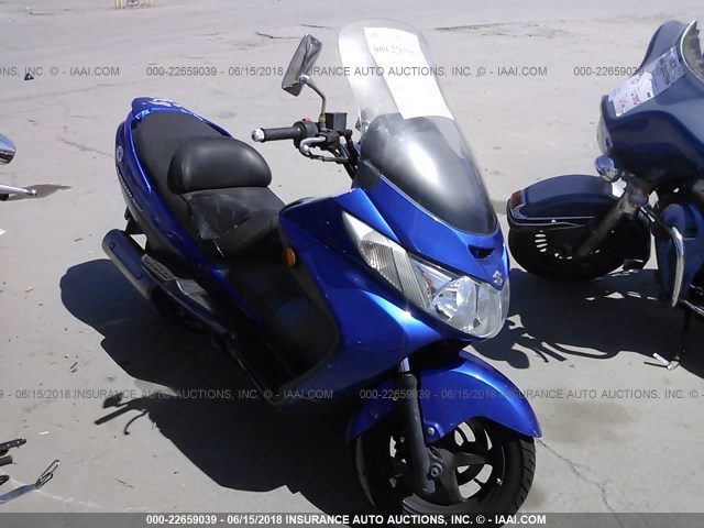 JS1CK43A862100471 - 2006 SUZUKI AN400 K3 BLUE photo 1