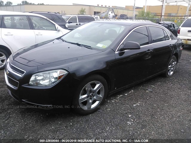 1G1ZG57B79F229219 - 2009 CHEVROLET MALIBU LS BROWN photo 2