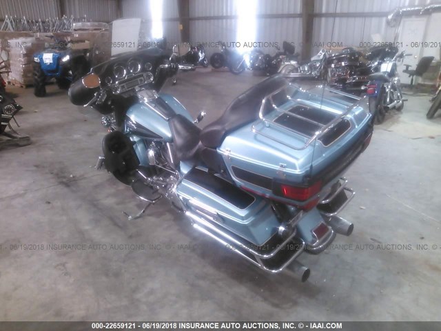 1HD1FC4197Y680966 - 2007 HARLEY-DAVIDSON FLHTCUI Light Blue photo 3