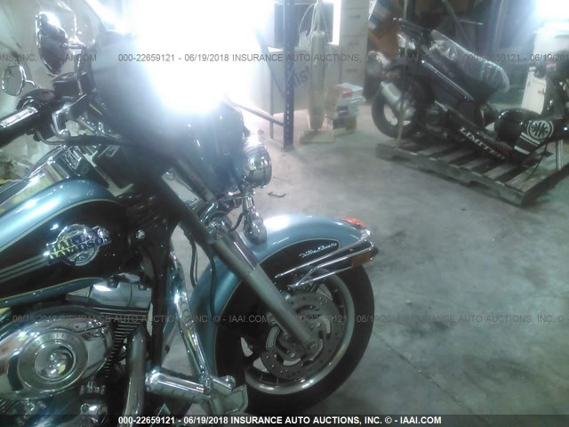 1HD1FC4197Y680966 - 2007 HARLEY-DAVIDSON FLHTCUI Light Blue photo 5