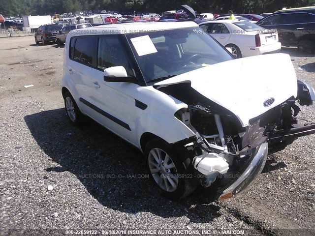 KNDJT2A63C7380974 - 2012 KIA SOUL +/!/SPORT WHITE photo 1