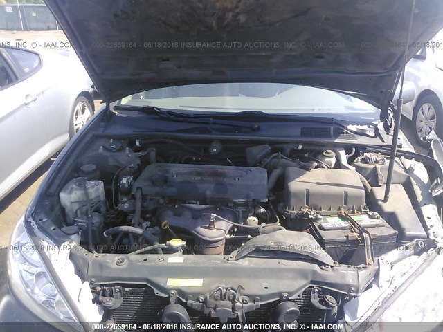 4T1BE32K25U009790 - 2005 TOYOTA CAMRY LE/XLE/SE მწვანე ფოტო 10